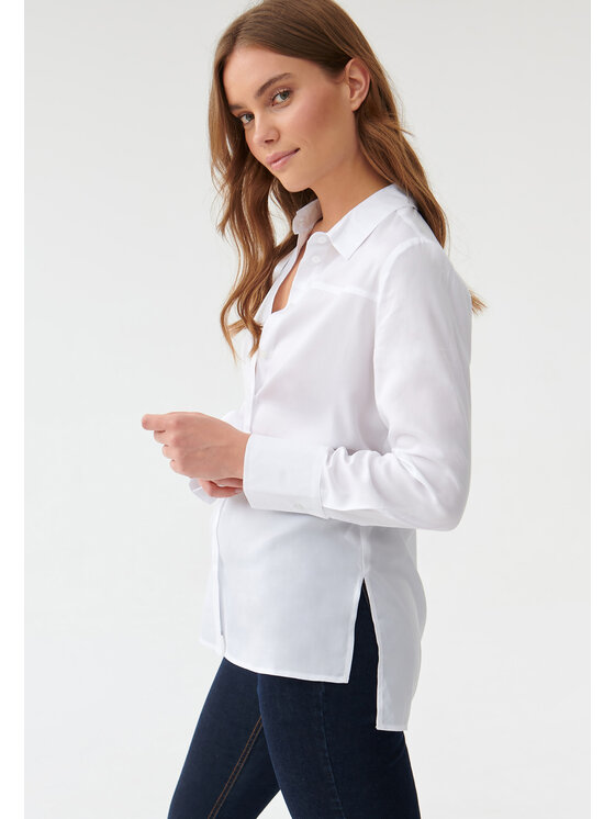 TATUUM TATUUM Košeľa PRECJA Biela Classic Fit