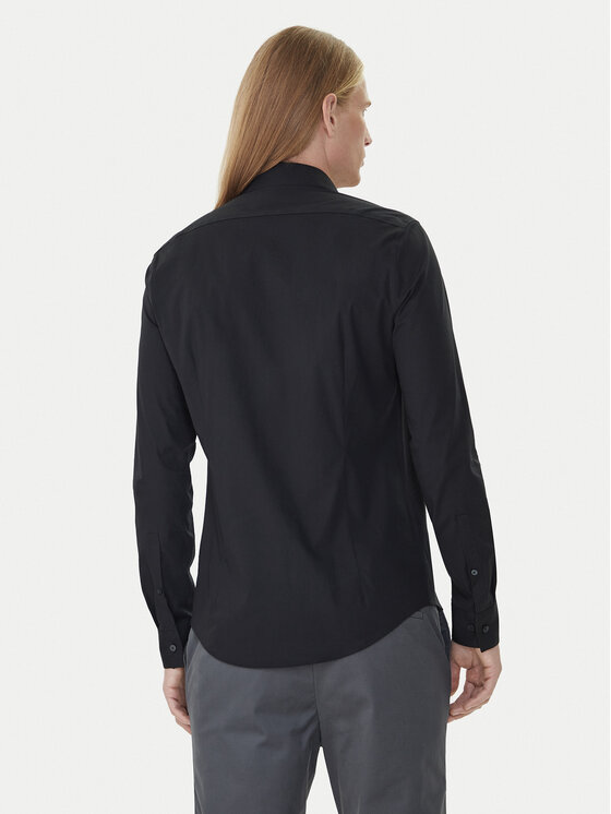Calvin Klein Calvin Klein Košulja LV019EU060 Crna Extra Slim Fit