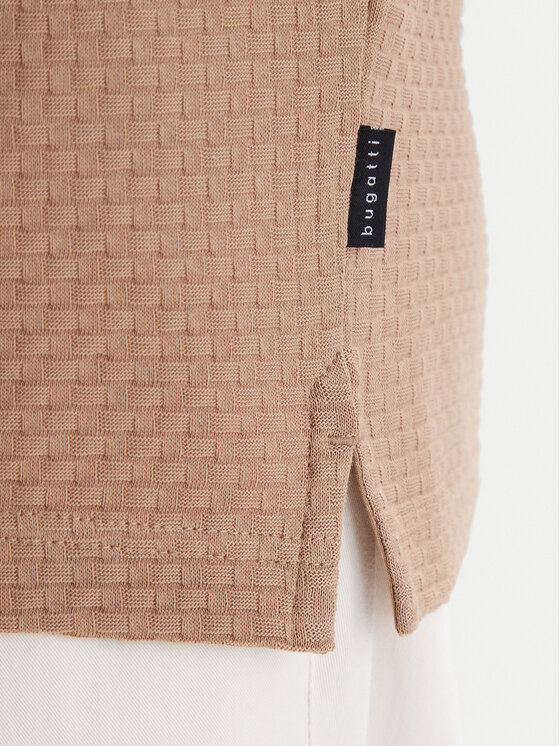 Bugatti Bugatti Polo 8150-75104C Beige Regular Fit