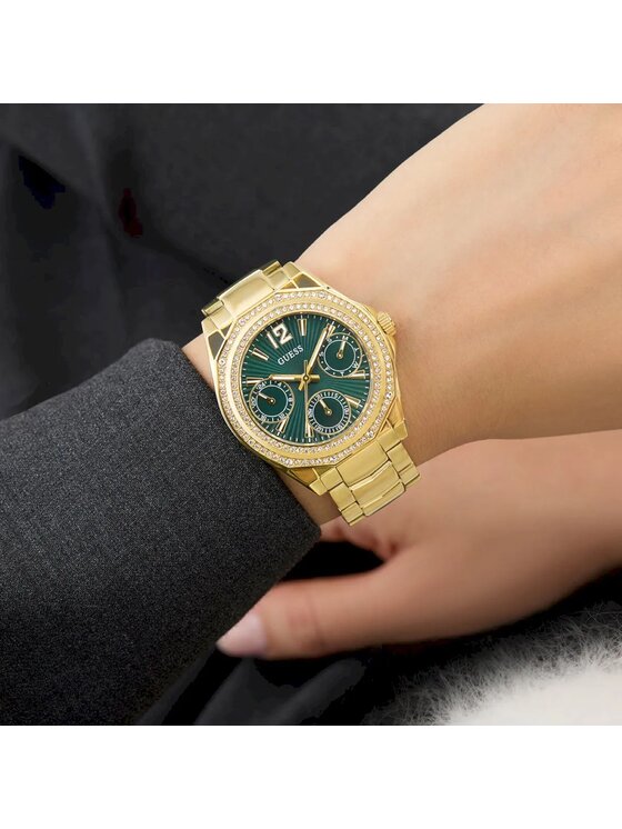 Guess Guess Hodinky GW0685L5 Zlatá