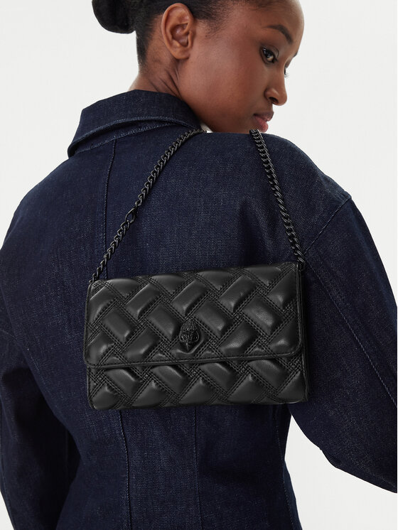 Kurt Geiger Kurt Geiger Дамска чанта Kensington Chain 648400109 Черен