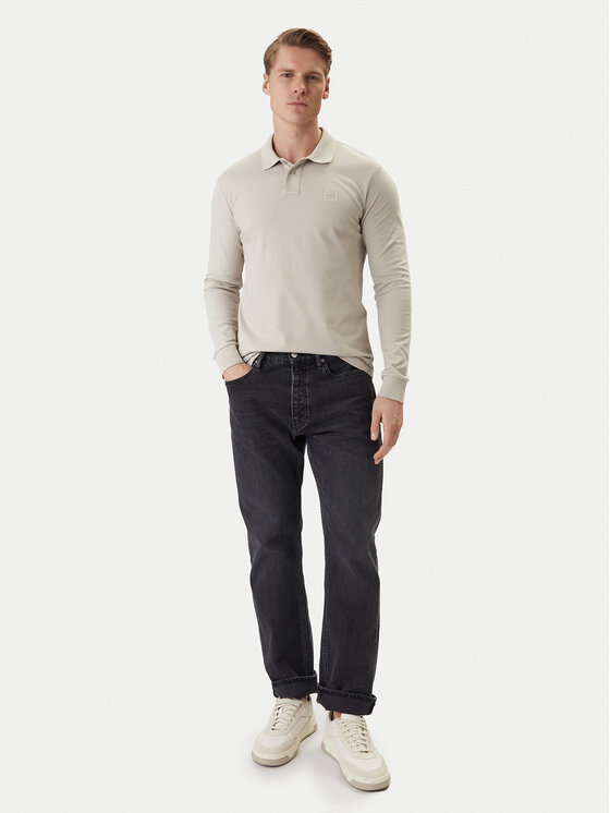 BOSS BOSS Polokošeľa Passerby 50507704 Béžová Regular Fit
