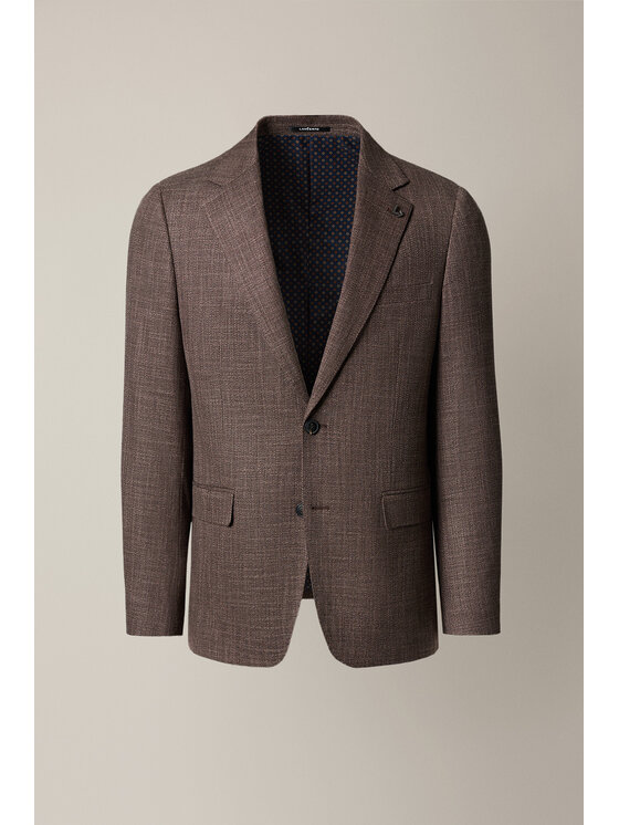 Lancerto Lancerto Marynarka Aliano MA131126000018 Brązowy Slim Fit