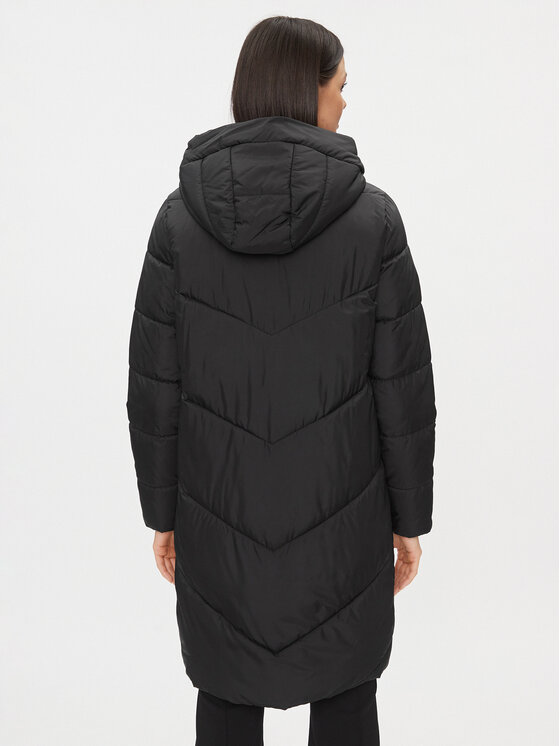 4F 4F Ziemas jaka 4FAW23TDJAF235 Melns Regular Fit