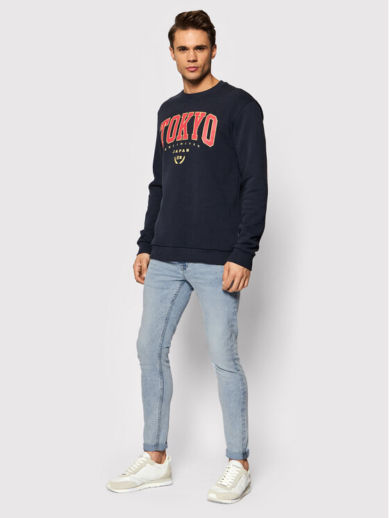 Only & Sons Only & Sons Traperice Warp 22020748 Plava Skinny Fit