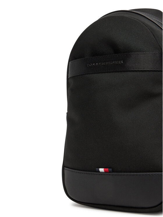 Tommy Hilfiger Tommy Hilfiger Рюкзак Th Nylon Travel Sling Bag AM0AM13572 Чорний