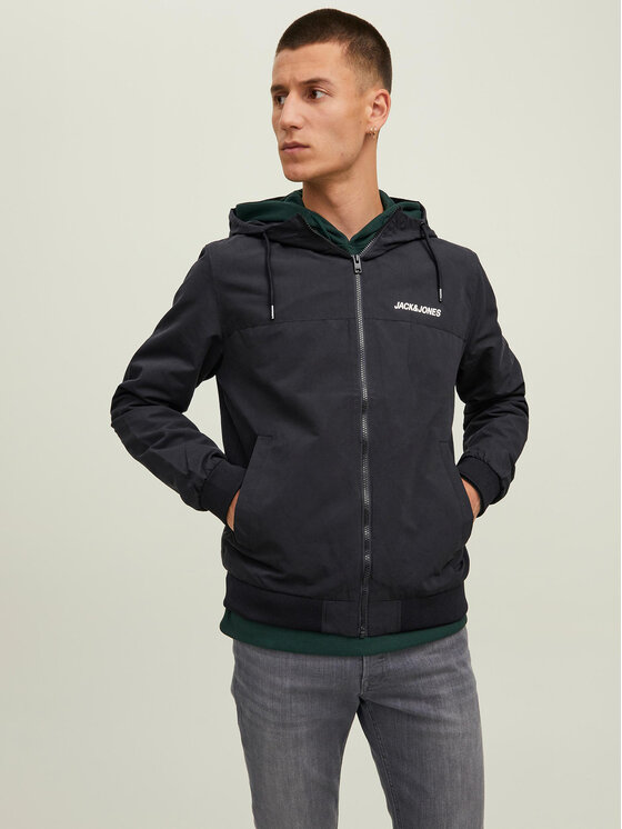 Jack & Jones Jack & Jones Bunda pro přechodné období 12200208 Černá Regular Fit