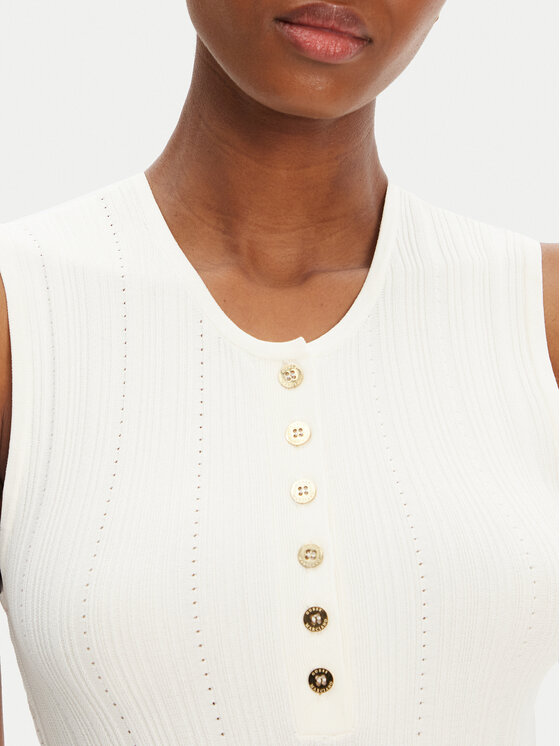 Marciano Guess Marciano Guess Трикотажна сукня 5GGK26 5874Z Écru Regular Fit