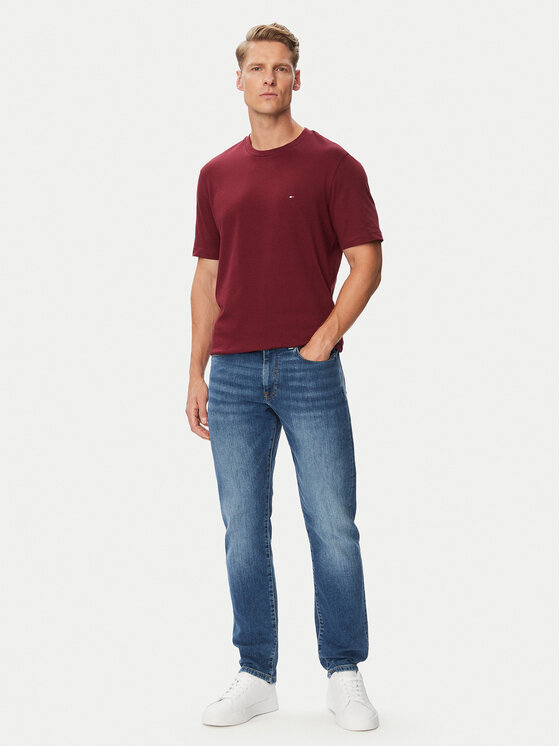 Tommy Hilfiger Tommy Hilfiger T-shirt Ess Seasonal MW0MW39995 Bordeaux Regular Fit