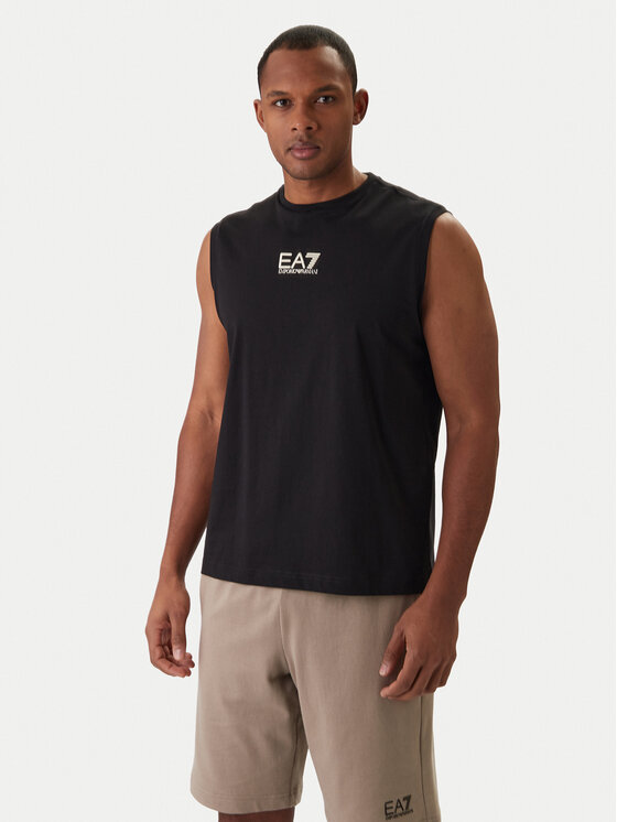 EA7 Emporio Armani Tank top 7M001405 AF22264 UC001 Czarny Regular Fit