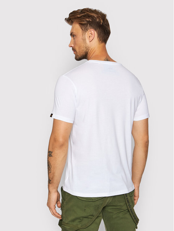 Alpha Industries Alpha Industries T-Shirt Basic 118505 Bílá Regular Fit