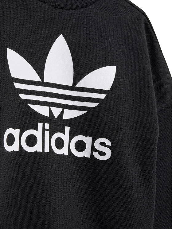 adidas adidas Komplet bluza i legginsy JC7867 Czarny Flared Fit