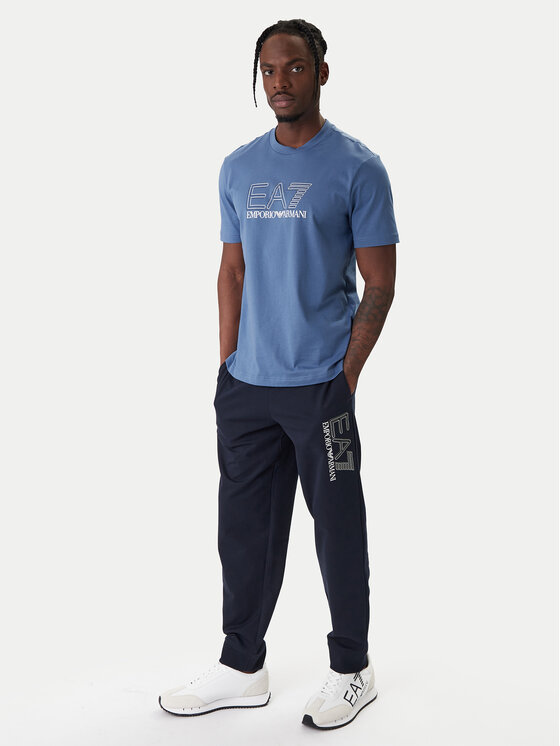 EA7 Emporio Armani EA7 Emporio Armani Spodnji del trenirke 7M001316 AF13512 UB102 Mornarsko modra Regular Fit