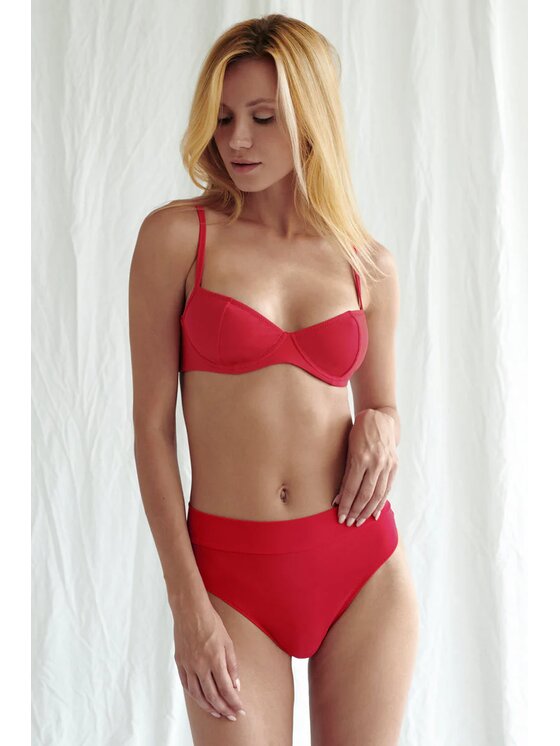 Love and Hate Love and Hate Bikini Kawai Red Rosso