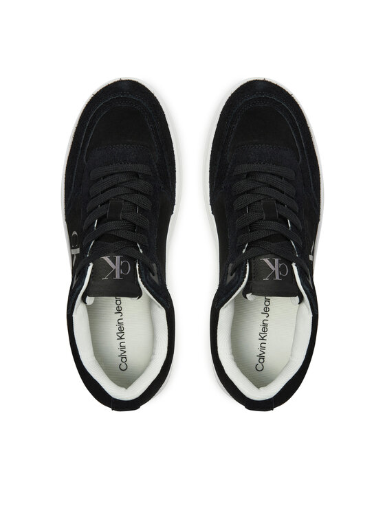 Calvin Klein Jeans Calvin Klein Jeans Superge Bold Platf Laceup Low Mg Suede YW0YW01575 Črna