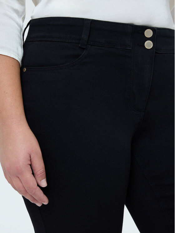 Fiorella Rubino Fiorella Rubino Jeansy P457T005146N033 Czarny Skin Fit