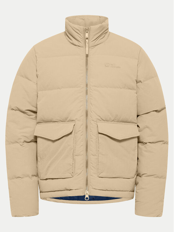 Jack Wolfskin Jack Wolfskin Μπουφάν πουπουλένιο Nordlicht A60040 Μπεζ Regular Fit