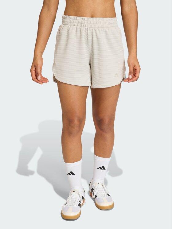 adidas adidas Szorty sportowe 158845 Beżowy Loose Fit