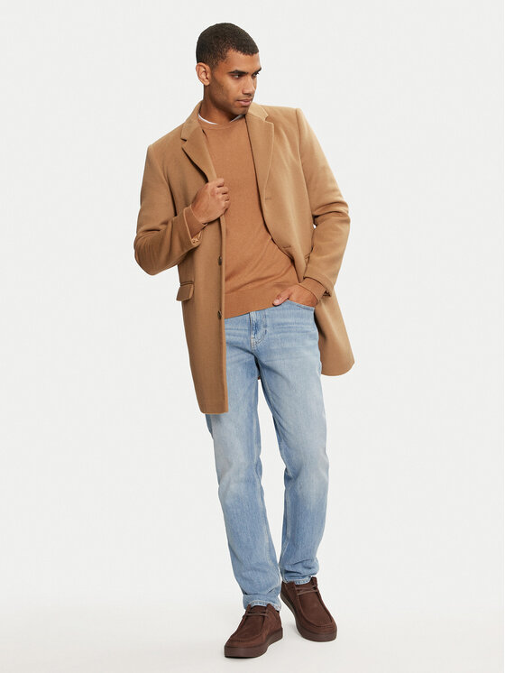 Tommy Hilfiger Tommy Hilfiger Светр MW0MW28046 Коричневий Regular Fit