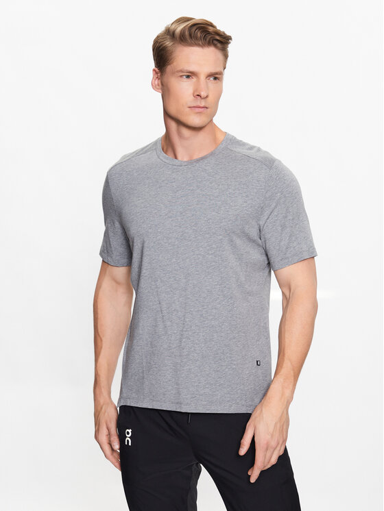 On On T-Shirt Active-T M 12201065 Šedá Athletic Fit