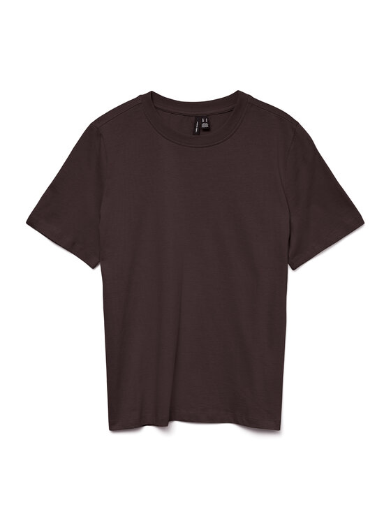 Vero Moda Vero Moda T-särk Paulina 10316991 Pruun Regular Fit