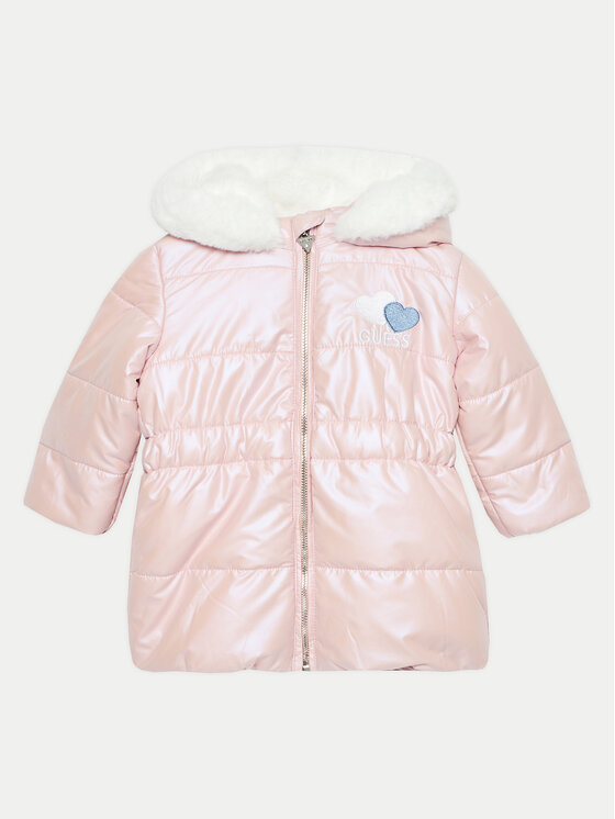 Guess Guess Pehelykabát A4BL01 WGJC0 Rózsaszín Regular Fit