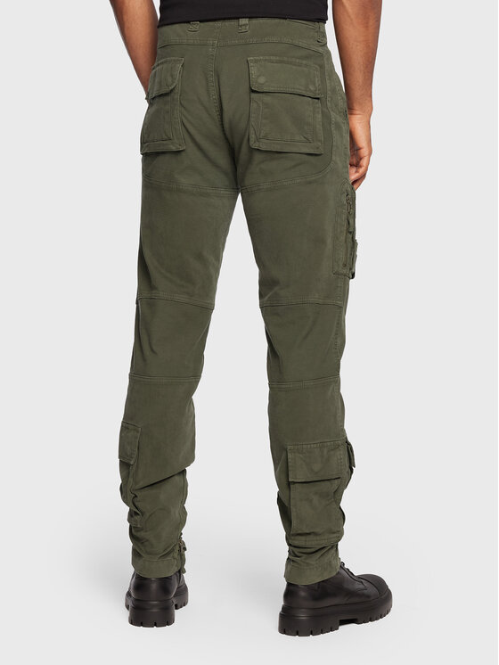 Aeronautica Militare Pantaloni di tessuto 222PA939CT83 Verde