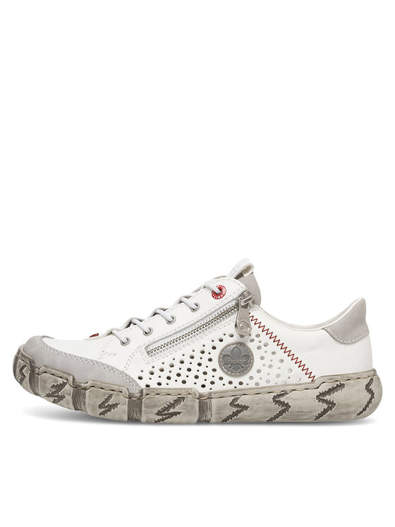 Rieker Rieker Sneakers L0355-80 Weiß