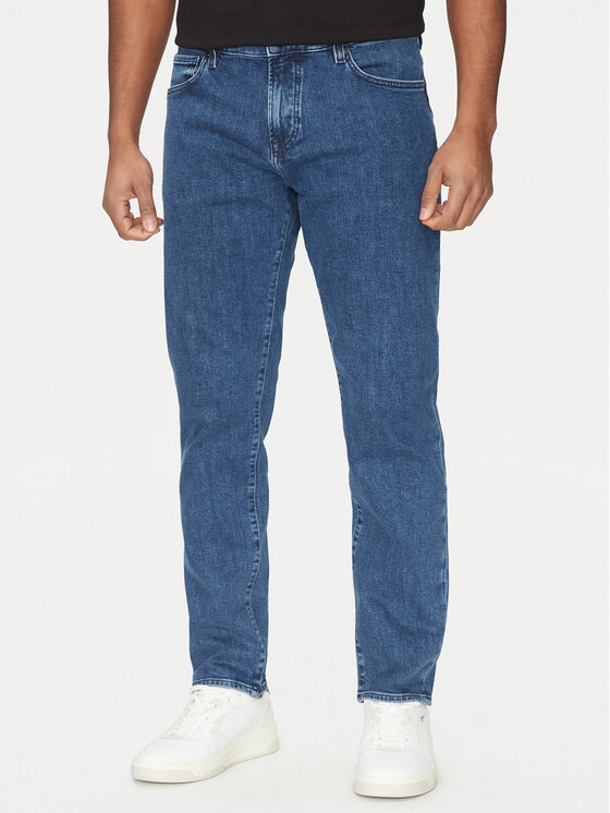 BOSS BOSS Farmer Re. Maine 50532520 Kék Regular Fit
