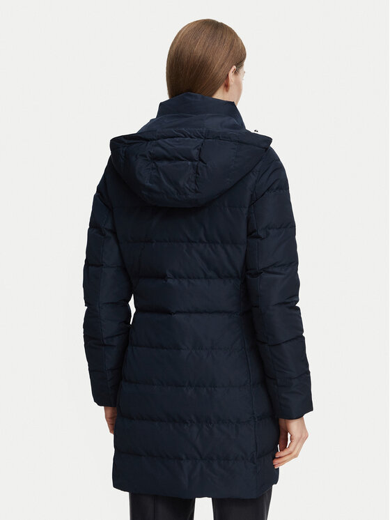 Tommy Hilfiger Tommy Hilfiger Ziemas jaka Heritage Tyra WW0WW51563 Tumši zils Regular Fit