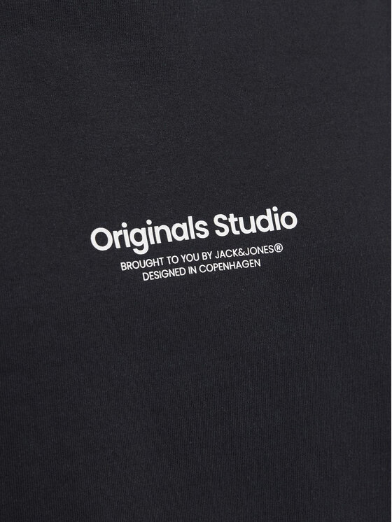 Jack&Jones Jack&Jones Longsleeve Vesterbro 12251775 Μαύρο Loose Fit