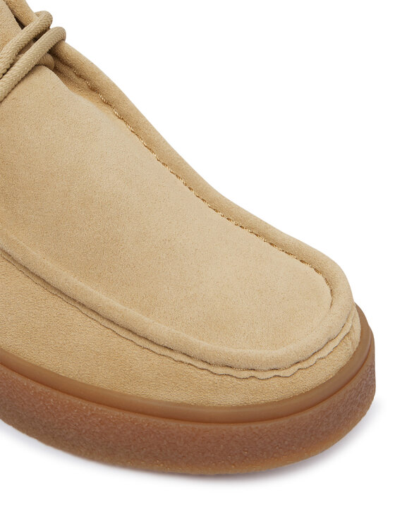 Clarks Clarks Auliniai batai Boxbee WallaBT 26328016 Šviesiai smėlinė