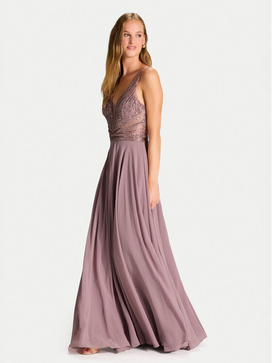 Hey Kyla Hey Kyla Abendkleid 5AG015HK Rosa Regular Fit
