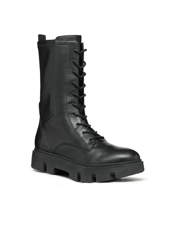 Geox Geox Planinarske cipele D Vilde D26UAH 043KB C9997 Crna