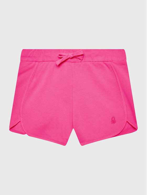 United Colors Of Benetton Športové kraťasy 3J70G900O Ružová Regular Fit