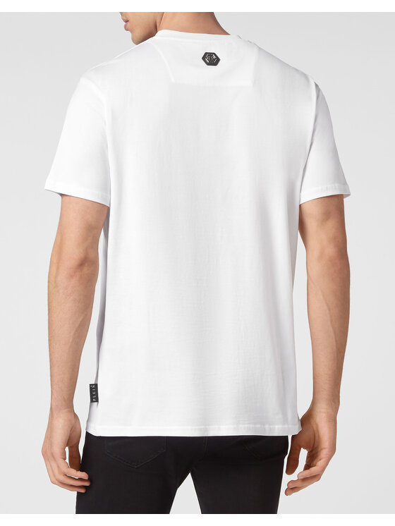 PHILIPP PLEIN PHILIPP PLEIN T-Shirt 223 Biały Regular Fit