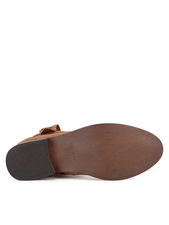 Clara Barson Clara Barson Καουμπόικες Μπότες & Μποτάκια WS23280-01 Καφέ