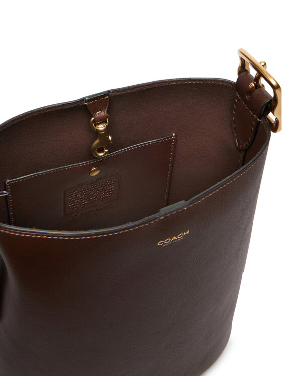 Coach Coach Kabelka Bleecker Bucket Bag 21 CCX07 Hnedá