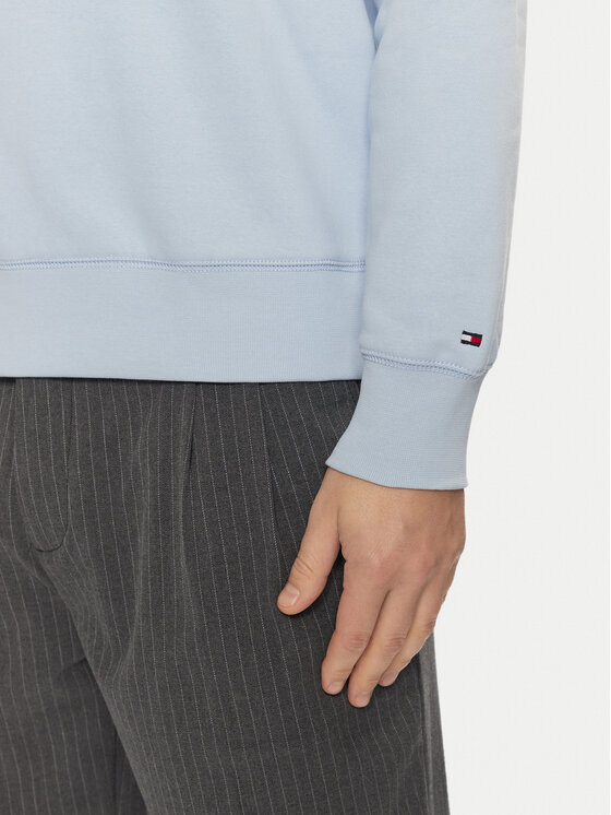 Tommy Hilfiger Tommy Hilfiger Bluza Logo MW0MW11596 Błękitny Regular Fit