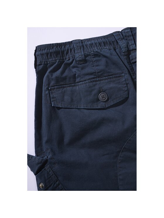 Brandit Brandit Spodnie materiałowe 1018.8.S Granatowy Jogger Fit