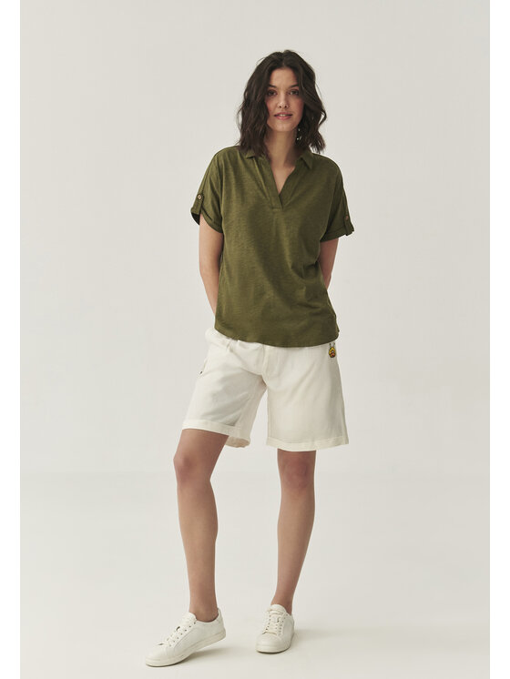 TATUUM TATUUM Bluzka AMBRILA Khaki Loose Fit