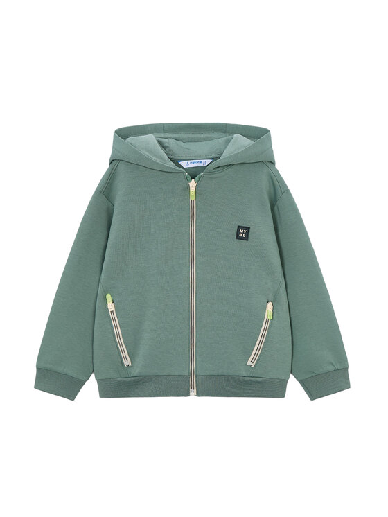 Mayoral Mayoral Pulóver 3442 Zöld Regular Fit