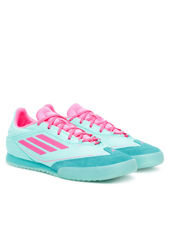 adidas adidas Futbalové topánky F50 Messi Freestyle Indoor JH8831 Tyrkysová