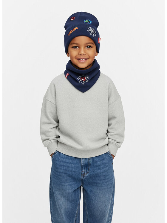 Spiderman Ultimate Spiderman Ultimate Komplekti kuuluvad sall ja müts CEO-ACCCS-AW25-113SPRMV Tumesinine