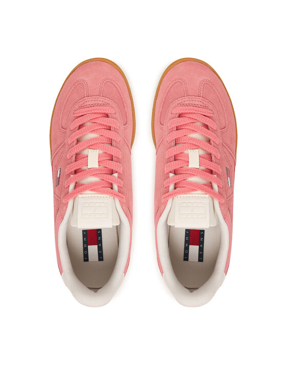 Tommy Jeans Tommy Jeans Tenisice The Greenwich Edge Max Suede EN0EN02989 Ružičasta