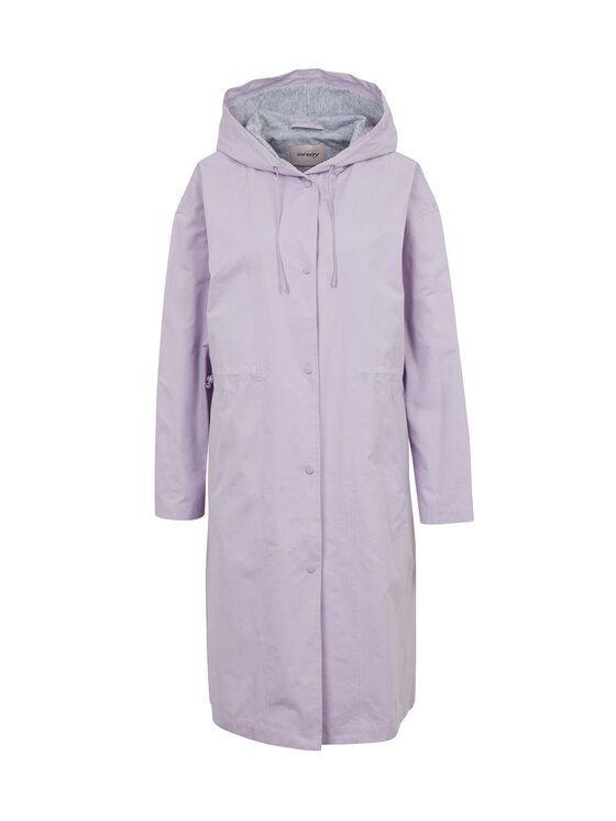 Orsay Orsay Płaszcz 847017432000__38 Fioletowy Regular Fit