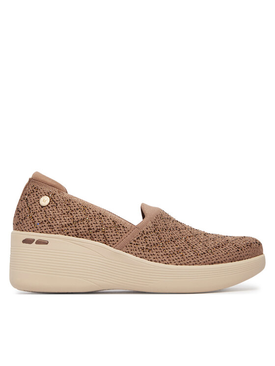 Skechers Skechers Halbschuhe Martha Stewart: Pier-Lite - My Reflection 188019/MOC Braun