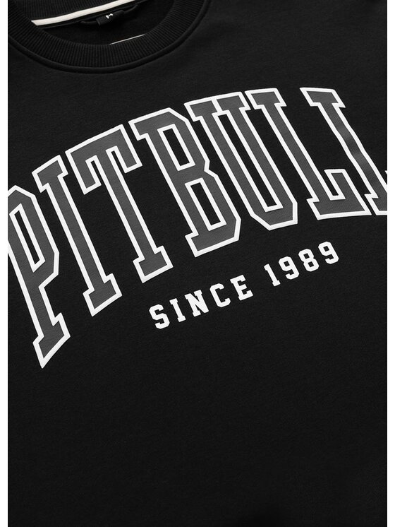 PITBULL PITBULL Bluza BADGER Czarny Regular Fit