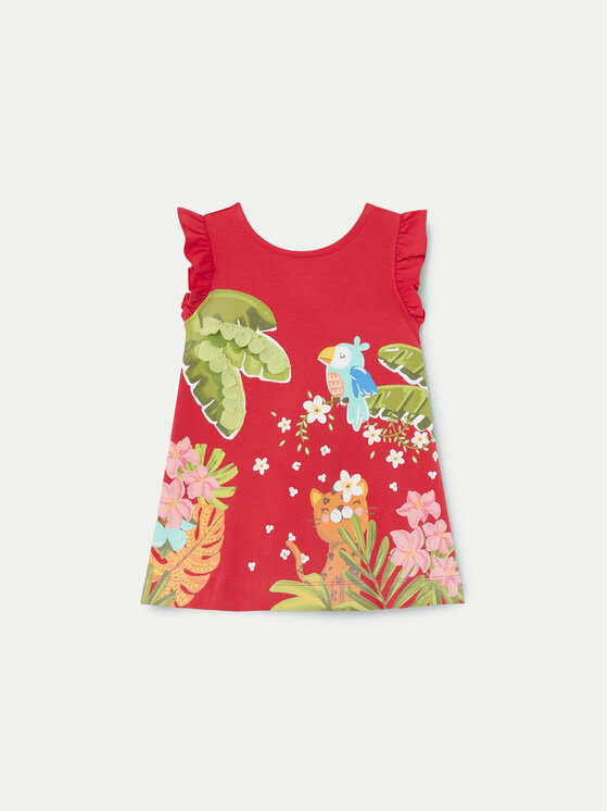 Mayoral Mayoral Sommerkleid 1931 Rot Regular Fit