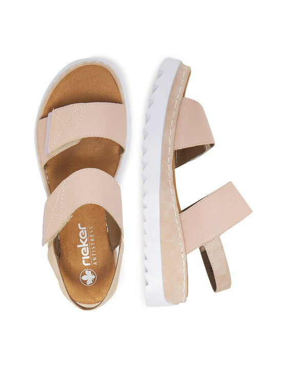 Rieker Rieker Sandalen V4475-31 Beige